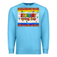 Ocean Blue straight against hate tumbler Premium Sweatshirt - JahusDesignShop