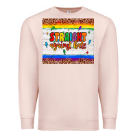 Pale Pink straight against hate tumbler Premium Sweatshirt - JahusDesignShop