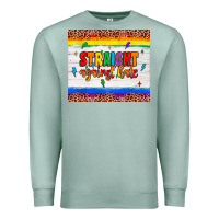 Seafoam straight against hate tumbler Premium Sweatshirt - JahusDesignShop
