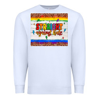 White straight against hate tumbler Premium Sweatshirt - JahusDesignShop