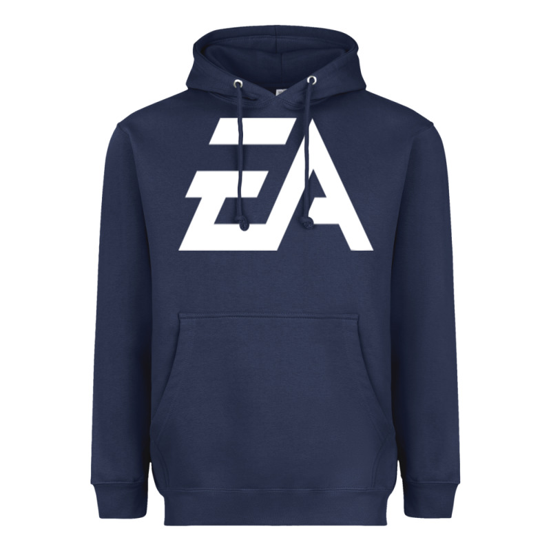 #electronicarts Ea  White Heavyweight Hoodie by DesigneFamous | Teevron