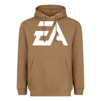 Toasted Coconut #electronicArts EA  white Heavyweight Hoodie - DesigneFamous