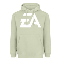 Matcha #electronicArts EA  white Heavyweight Hoodie - DesigneFamous