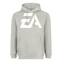 Moon Dust #electronicArts EA  white Heavyweight Hoodie - DesigneFamous