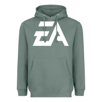Sage #electronicArts EA  white Heavyweight Hoodie - DesigneFamous
