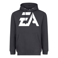 Smoke #electronicArts EA  white Heavyweight Hoodie - DesigneFamous