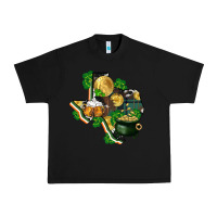 Black texas map st patrick's day Urban Heavy Tee - FaDigitalArtStudio