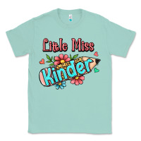 Seafoam little miss kindergarten Classic Tee - Jasminsmagicworld