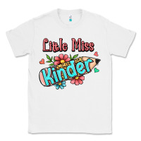White little miss kindergarten Classic Tee - Jasminsmagicworld