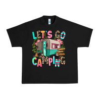 Black let's go camping Urban Heavy Tee - RanaPortraitStore