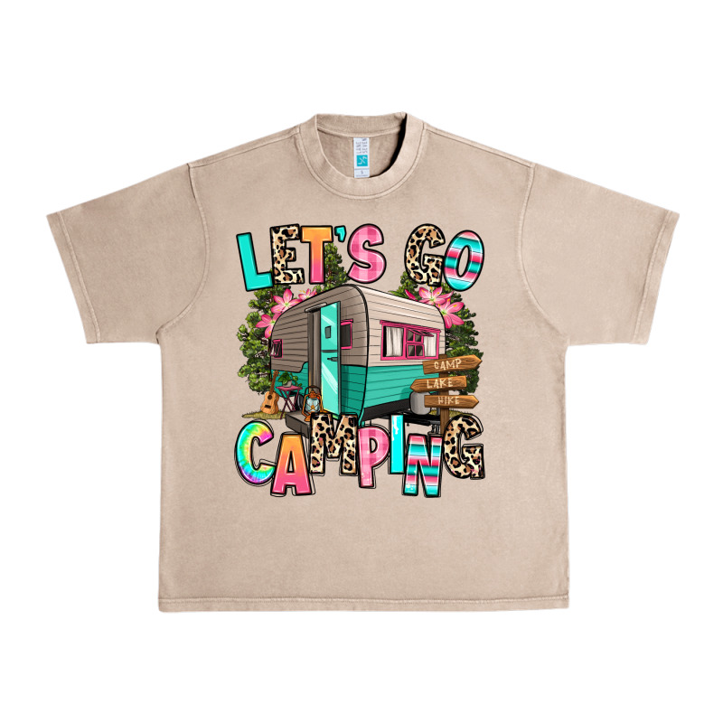 Let's Go Camping Urban Heavy Tee by RanaPortraitStore | Teevron