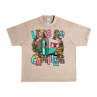 French Oak let's go camping Urban Heavy Tee - RanaPortraitStore