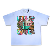 Grape Ice let's go camping Urban Heavy Tee - RanaPortraitStore