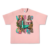 Salmon let's go camping Urban Heavy Tee - RanaPortraitStore