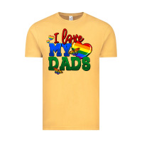 Vintage Mustard I love my dads Vintage Tee - FaDigitalArtStudio