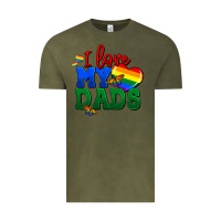 Vintage Olive I love my dads Vintage Tee - FaDigitalArtStudio