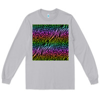 Moon Dust neon glitter safari seamless pattern Long Sleeve Tee - BundleAndBundleShop