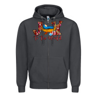 Smoke joy to the world Zipper Hoodie - AdoDesignShop