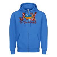 True Royal joy to the world Zipper Hoodie - AdoDesignShop