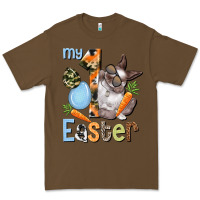Cacao My first Easter Boy Easter Day Premium Tee - HowdyJamesFarm