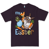 Plum My first Easter Boy Easter Day Premium Tee - HowdyJamesFarm
