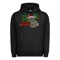Merry Christmas French Bulldog Urban Hoodie | Teevron