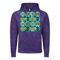 Cloud Purple native american aztec seamless pattern 3 Vintage Hoodie - BundleAndBundleShop