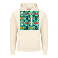 Vintage Artic native american aztec seamless pattern 3 Vintage Hoodie - BundleAndBundleShop