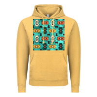 Vintage Mustard native american aztec seamless pattern 3 Vintage Hoodie - BundleAndBundleShop