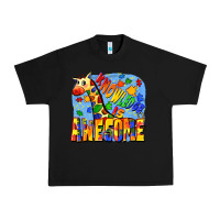 Black Knowledge is awesome Autism giraffe Urban Heavy Tee - FaDigitalArtStudio