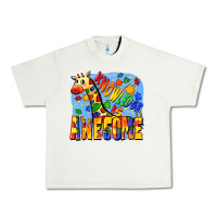 Pistachio Knowledge is awesome Autism giraffe Urban Heavy Tee - FaDigitalArtStudio
