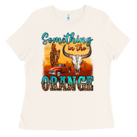 Bone something in the orange Ladies Tee - OliviaCreatesArt