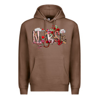 Chestnut nurse valentines day Premium Hoodie - RacoonDesign
