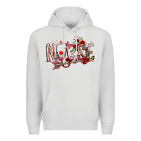 Nurse Valentines Day Premium Hoodie | Teevron