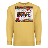 Antique Gold love hearts pride tumbler Premium Sweatshirt - JahusDesignShop