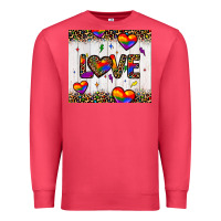 Cardinal love hearts pride tumbler Premium Sweatshirt - JahusDesignShop