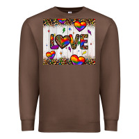 Chestnut love hearts pride tumbler Premium Sweatshirt - JahusDesignShop
