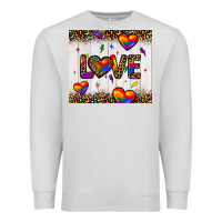 Dove Grey love hearts pride tumbler Premium Sweatshirt - JahusDesignShop