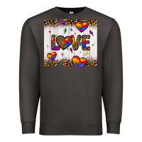 Smoke love hearts pride tumbler Premium Sweatshirt - JahusDesignShop