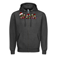 Charcoal Heather christmas mom Zipper Hoodie - AdoDesignShop