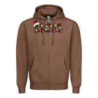 Chestnut christmas mom Zipper Hoodie - AdoDesignShop