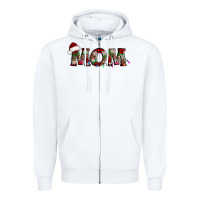 White christmas mom Zipper Hoodie - AdoDesignShop