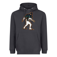 Smoke bigfoot wood layered christmas Heavyweight Hoodie - DesigneFamous