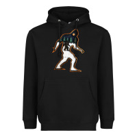 Black bigfoot wood layered christmas Heavyweight Hoodie - DesigneFamous