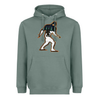 Sage bigfoot wood layered christmas Heavyweight Hoodie - DesigneFamous