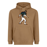 Toasted Coconut bigfoot wood layered christmas Heavyweight Hoodie - DesigneFamous