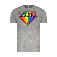 Cloud Rock lgbtq pride Vintage Tee - FaDigitalArtStudio
