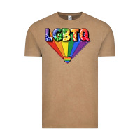 Vintage Coffee lgbtq pride Vintage Tee - FaDigitalArtStudio