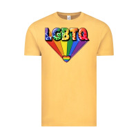 Vintage Mustard lgbtq pride Vintage Tee - FaDigitalArtStudio