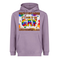 It's Okay To Say Gay Tumbler Heavyweight Hoodie | Teevron